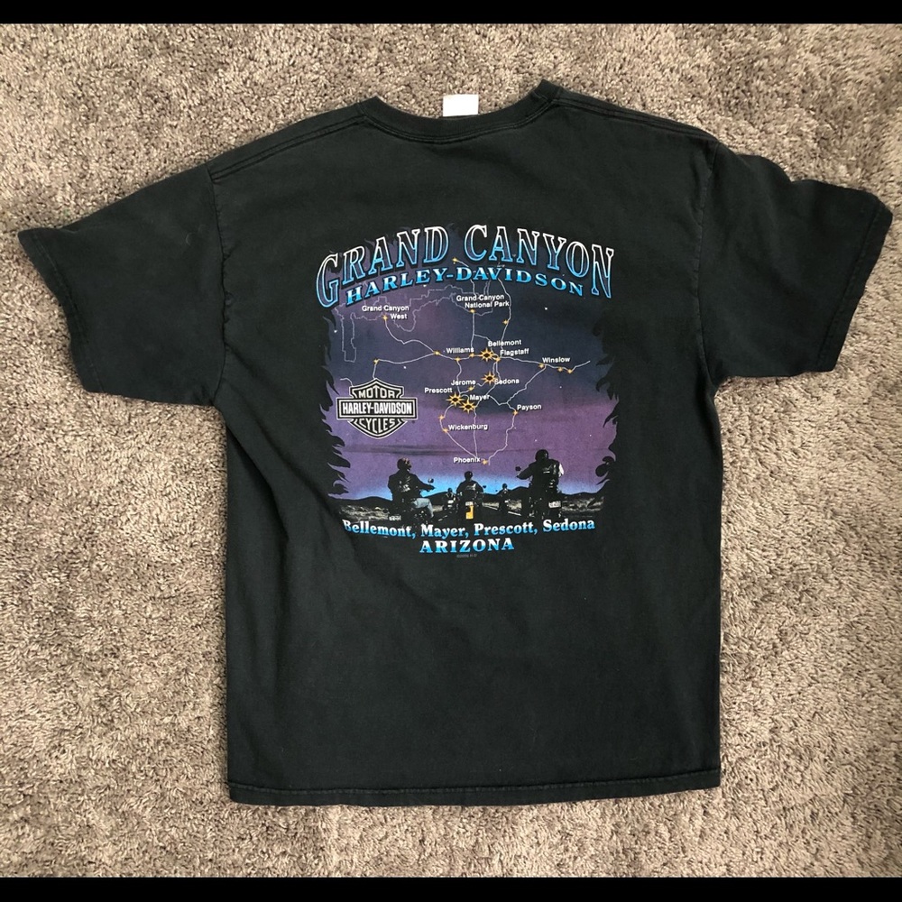 Old School Harley Davidson T-Shirt! - Picture 4 of 5